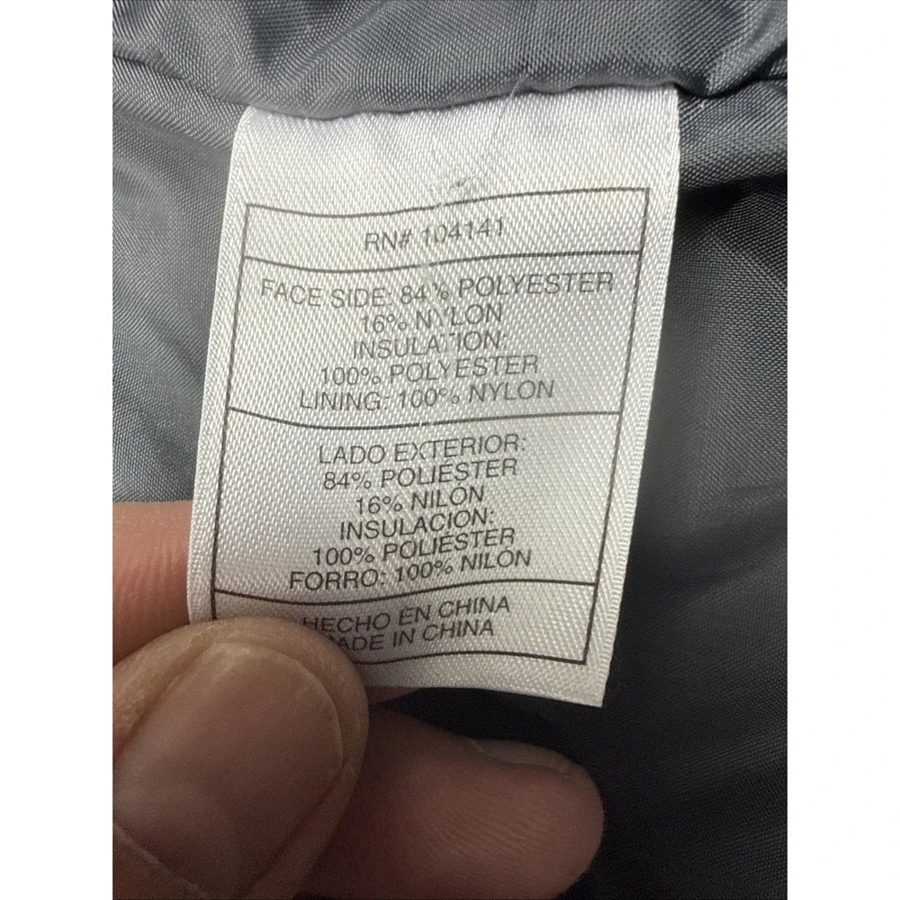 Nike Men L ACG Quilt Lined Snap Shirt Jacket Shadow Black Plaid Vintage Rare EUC